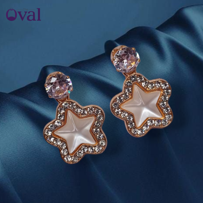 Aesthetic Korean Gold Star Dtop
