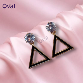Trio Shape Diamond Studded